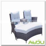 Audu 2017 Original Design Rattan Garden Outdoor Couple Chair Set thumbnail-2