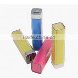 Best Selling Best Gift Lipstick Fashional Portable Power Bank Charger 2600mah Power Bank for Samsung Galaxy Nexus thumbnail-1