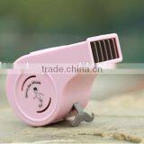 Creative Mini Fan Summer Hand-held Whistle Cool Fan New Ultra-thin Portable Two Tranches Variable Speed Fan thumbnail-5