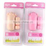 New Arrival Lovely Cartoon Pig Design 3 Port USB Hub 2.0 USB Interface Promotion Gift Choice Present With Card Reader Function thumbnail-6