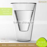 Decorative Sleeve Attched Doube Wall Glass Milk Cup In 2014 thumbnail-4