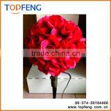 Solar Garden Light Solar LED Rose Ball Light thumbnail-3