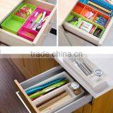 Fashion 3 Lattices Sundries Plastic Divided Storage Box/DIY Storage Box thumbnail-5