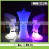 translucent led bar table for nightclub