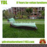 Youdeli Rattan Garden Beach Chaise Lounge Chairs Furniture thumbnail-1
