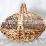 Set of 2 Cheap Natural Wicker Decorative Baskets thumbnail-3