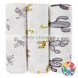 Infant And Toddler Cactus Print Baby Sleeping Stroller Warp Baby Swaddle Blanket thumbnail-5
