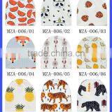 Vintage Feather Print Black Baby Summer Hat thumbnail-4