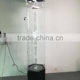 Factory Supply Acrylic LED Display Case With Lock and Roating for Watch/ Jewelry/Toy thumbnail-2
