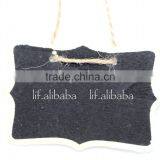 Wooden Mini Blackboard ; Two-sided Wooden Mini Chalkboard ; Double-sided Mini Message Board thumbnail-2