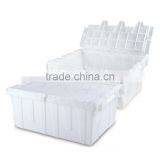 PP Plastic Turnover Box With Lid (6129250) thumbnail-1