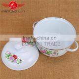 Promotional Custom Logo Enamel Cookware, Wholesale Enamel Pot thumbnail-5