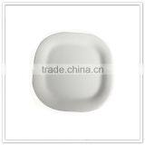 Non-toxic Custom Logo Natural Environmetal Cheap Bulk Hotel Used Pink Dinner Plates thumbnail-2