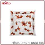 Promotional Stylish Hotel Kitchen Wares White Decorative Square Plastic Dinner Plates thumbnail-1