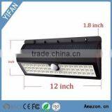 Wholesale 44 LED Motion Sensor Lights Garden Lighting Solar Led Lantern Wall Yard Path Garden Lighting thumbnail-2