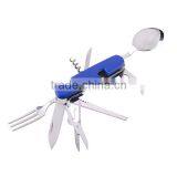 Camping Tool Stainless Steel Camping Spoon Fork Knife thumbnail-2
