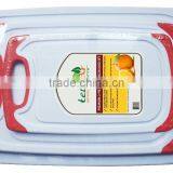 3 Piece Plastic Cutting Board Set - Acrylic Polypropylene Plastic - Dishwasher Safe thumbnail-6