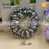 6CM China Factory Direct Lady Accessory Bead Rhinestone Applique thumbnail-1