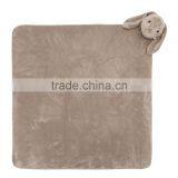 Best Sell Baby Product Soft Coral Fleece Push Rabbit Toy Thick Baby Thin Blanket thumbnail-2