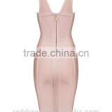 2015 Latest Fashion Dresses Sleeveless Novelty Patterns High Quality Bandage New Fashion Dresses H1316 thumbnail-2