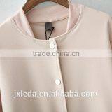 Brand New Cute Baseball Jacket Long Sleeve Bomber Jacket Stand Collar Slim Womens Coats And Jackets 2016 thumbnail-3