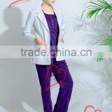 2017 COLLECTION LADIES FASHION WHITE HOSPITAL LAB COATS thumbnail-1