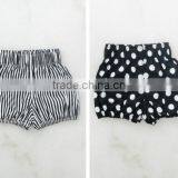 Wholesale Children's Boutique Clothing Stripes Polka Dots Pattern Baby Shorts thumbnail-2