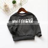 100% Cotton Kids Winter Clothes and Print Words Baby Boys Hoodies thumbnail-3