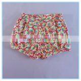 OEM Factory Price Super Comfortable 100%cotton Fabric Children Girl's Pants Stretch Colorful Pants Flower Printed Pants Trousers thumbnail-2