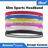 Colorful Gymnastics Gym Dance Slim Nylon Lycra Head Hair Band Sweatband - NEW Style Headband for Yoga - EBay/Amazon Supplier thumbnail-1