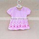 Wholesale Summer Cotton Printing Girls Kids t Shirt With Pants Set thumbnail-5