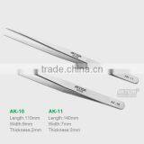 Wholesale Good Quality Stainless Steel Tweezers Straight Tweezers/cruved Tweezers thumbnail-4