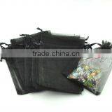 Black Organza Jewelry Packaging Bags Wedding Candy Packing Bag thumbnail-2