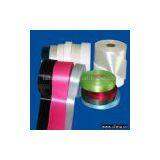 Sell Slitted Edge Polyester Satin Label Fabric thumbnail-1