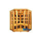 3-4 Person Corner Sauna Room-WES-TG301H thumbnail-1