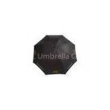 Black Fabric Promotional Golf Umbrella , Large UV Protection Umbrella thumbnail-1