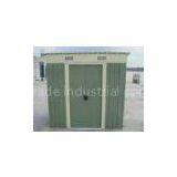 Outdoor Small Mobile Pent Metal Sheds / Garden shed For Tool , Car Storage