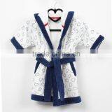 High Quality Cotton Towel Fabric Bath Gown for Baby thumbnail-1