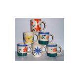Handpainted Stoneware Mug thumbnail-1