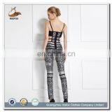 Sexy Black Adult Jumpsuit Women Summer 2015 thumbnail-6