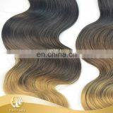 Hot Beauty New Two Omber Body Weaving Human Virgin Peruvian Hair Wave Extension With Wholesale Price thumbnail-5
