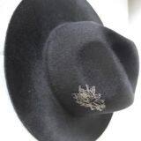 100% Wool Felt Fedora thumbnail-1