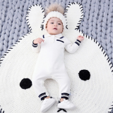 OEM Service Manufacturing Wholesale Organic Knitted Newborn Clothing Baby Romper 100% Cotton Fabric Baby Romper thumbnail-3