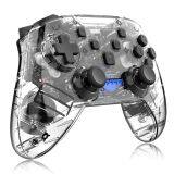 Nintendo Game Controller Wireless Vibration Body Sense Switch Handle Transparent thumbnail-2