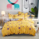 Household bedroom print cotton fabric for bed sheet 100 cotton design bed sheets