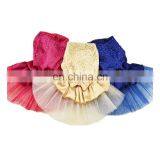 Lovely Lace Mesh Dogs Dress Pet Sequin Wedding Dresses for Dogs Skirt thumbnail-1