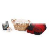 100% Polyester Super Soft Christmas Grid Chunky Knit Blanket Sherpa 2 Ply Fleece Blankets for Winter thumbnail-6