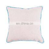 National Garden Nanjing Backrest Pompom Decorative Cushions Outdoor Chair Cushion For Sofa thumbnail-3