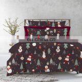 2020 New Design Christmas Duvet Cover Set Reversible Bedding Duvet Cover Bedding Sets thumbnail-3