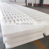 UHMWPE dewatering hydrofoils dewatering elements uhmw forming board vacuum forming box uhmwpe paper machine vacuum suction box